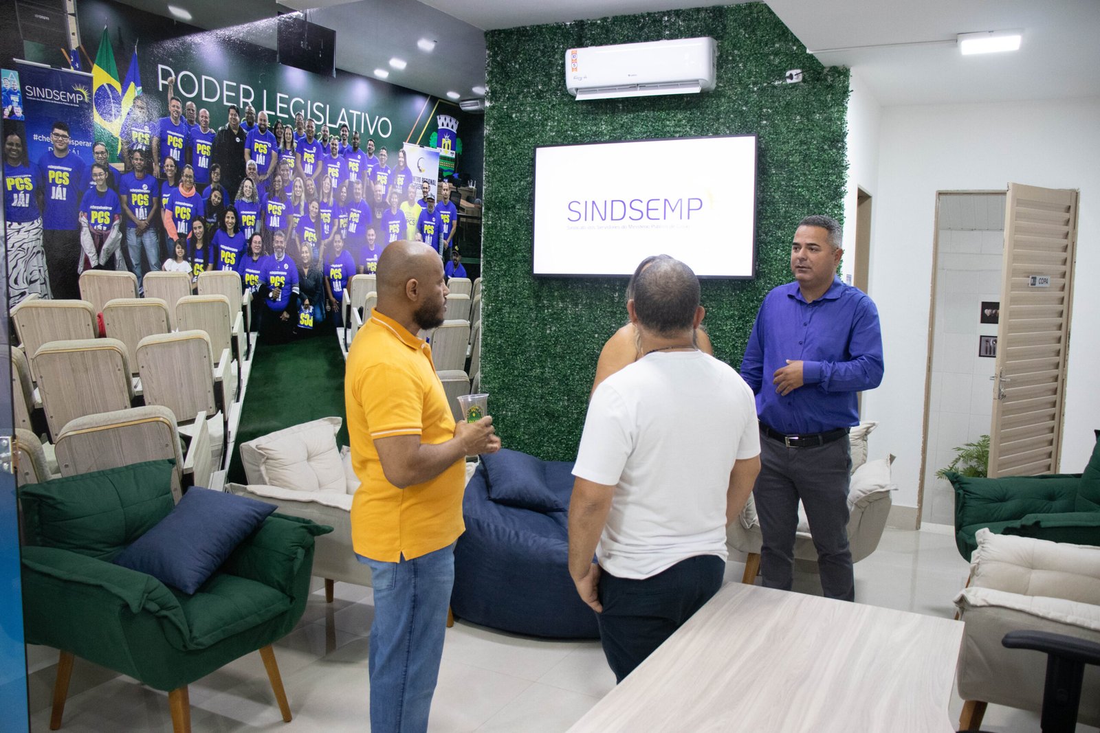 Inauguração da Sede Ampliada e da Sala de Convivência