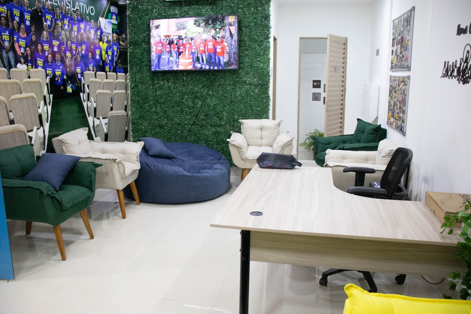 Inauguração da Sede Ampliada e da Sala de Convivência